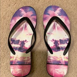 aeropostale sunset flip flops